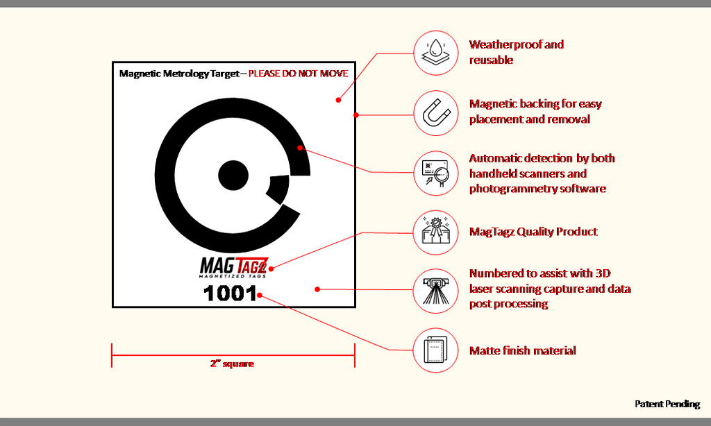 Coded MagTagz 100 Pack